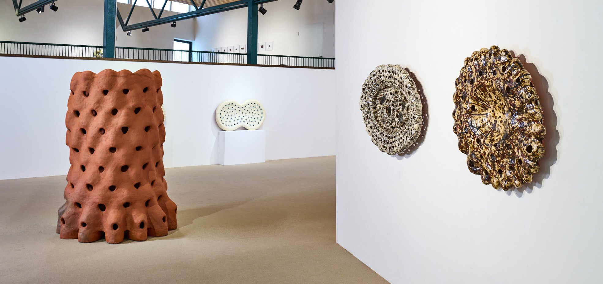 Installation View Solo Exhibition at National Ceramic Museum Westerwald, Germany 2021