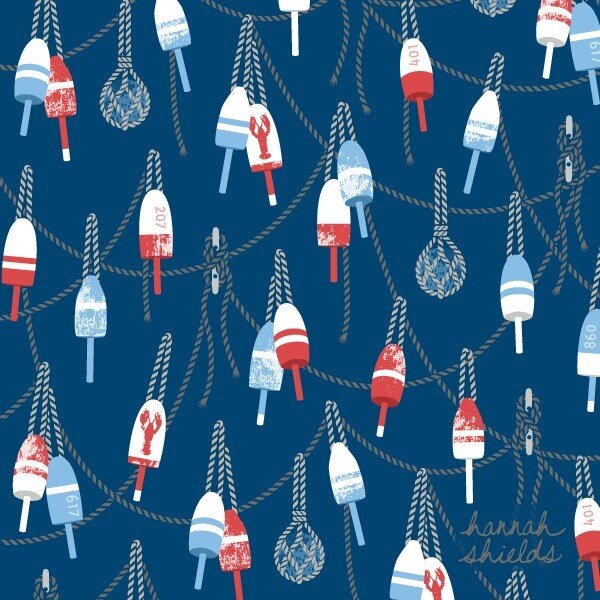 New lobster buoy pattern design 🦞⁠⠀
.⁠⠀
.⁠⠀
.⁠⠀
#printandpattern #patterndesign #fabricdesign #textilepattern #printdesign #surfacepattern #patternobserver #surfacepatterndesigner #repeatpattern #nauticalprint #spoonflower #artlicensing