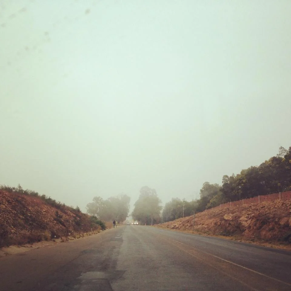 Mist on a cold winters morning.