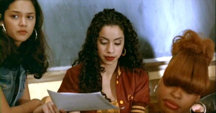 Those hoops: Angela and the girls from Dangerous Minds (1995)