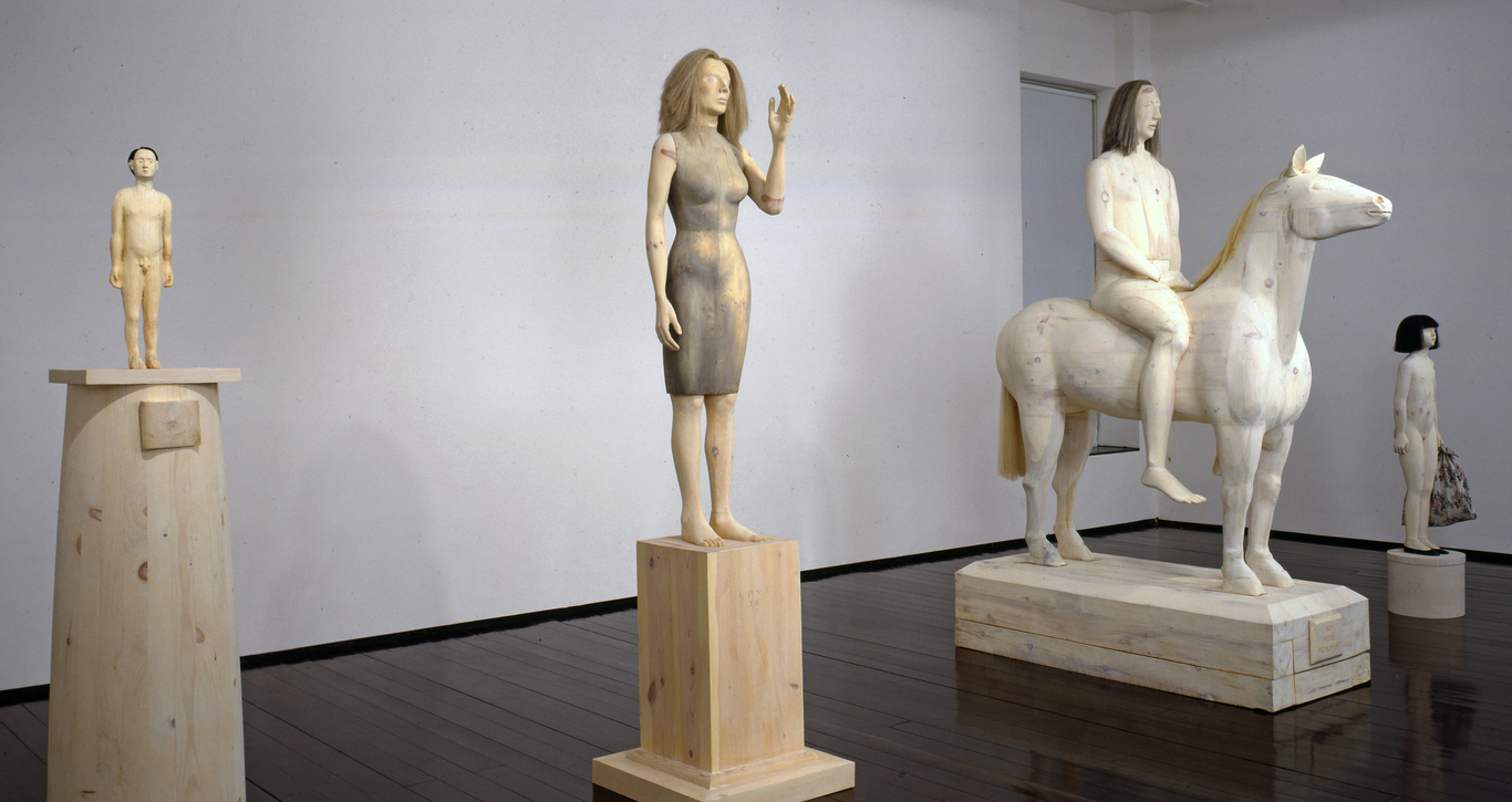  Installation view of ALL ABOUT ADAM, AND EVE at Max Protetch Gallery, New York, NY, Spring 1993