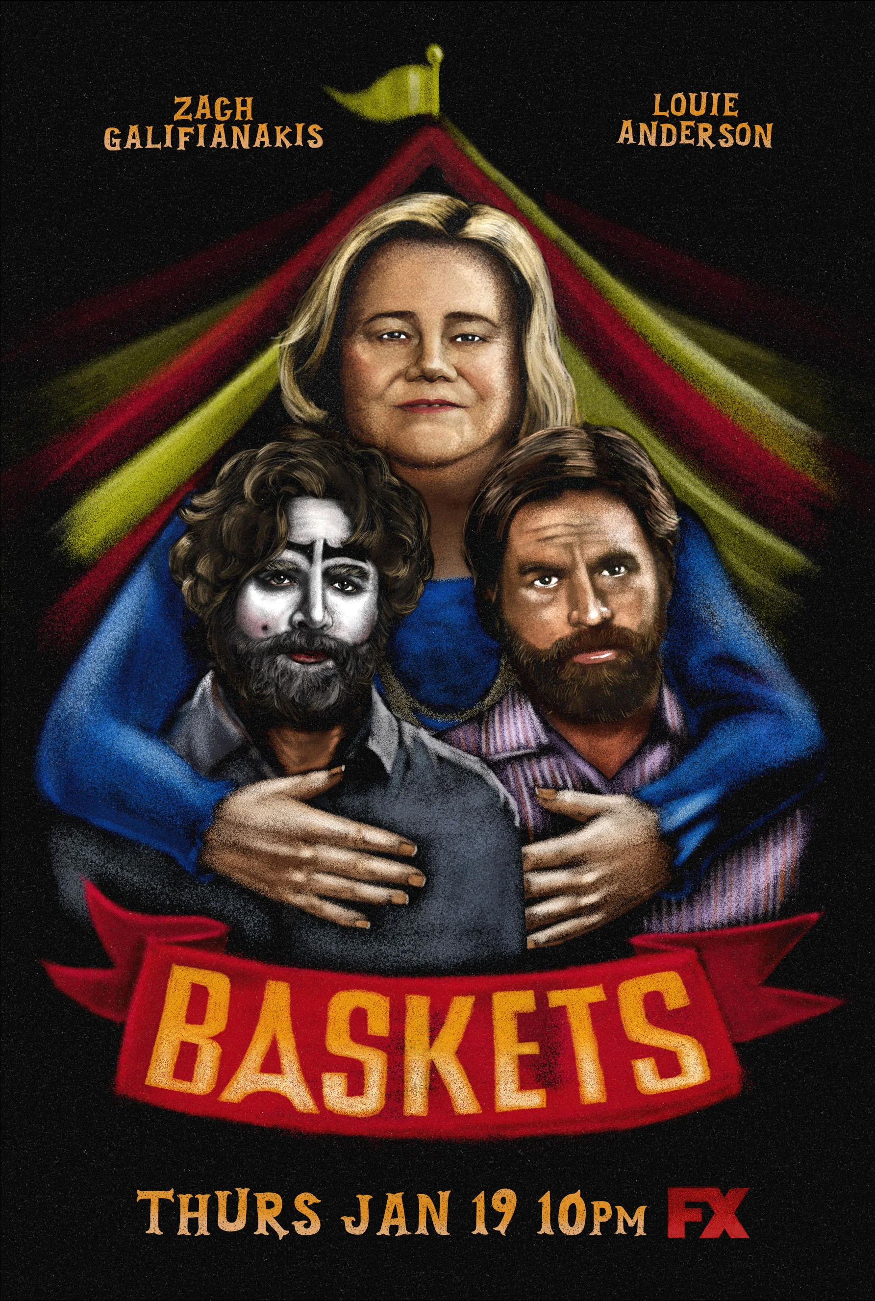 Baskets Velvet Painting