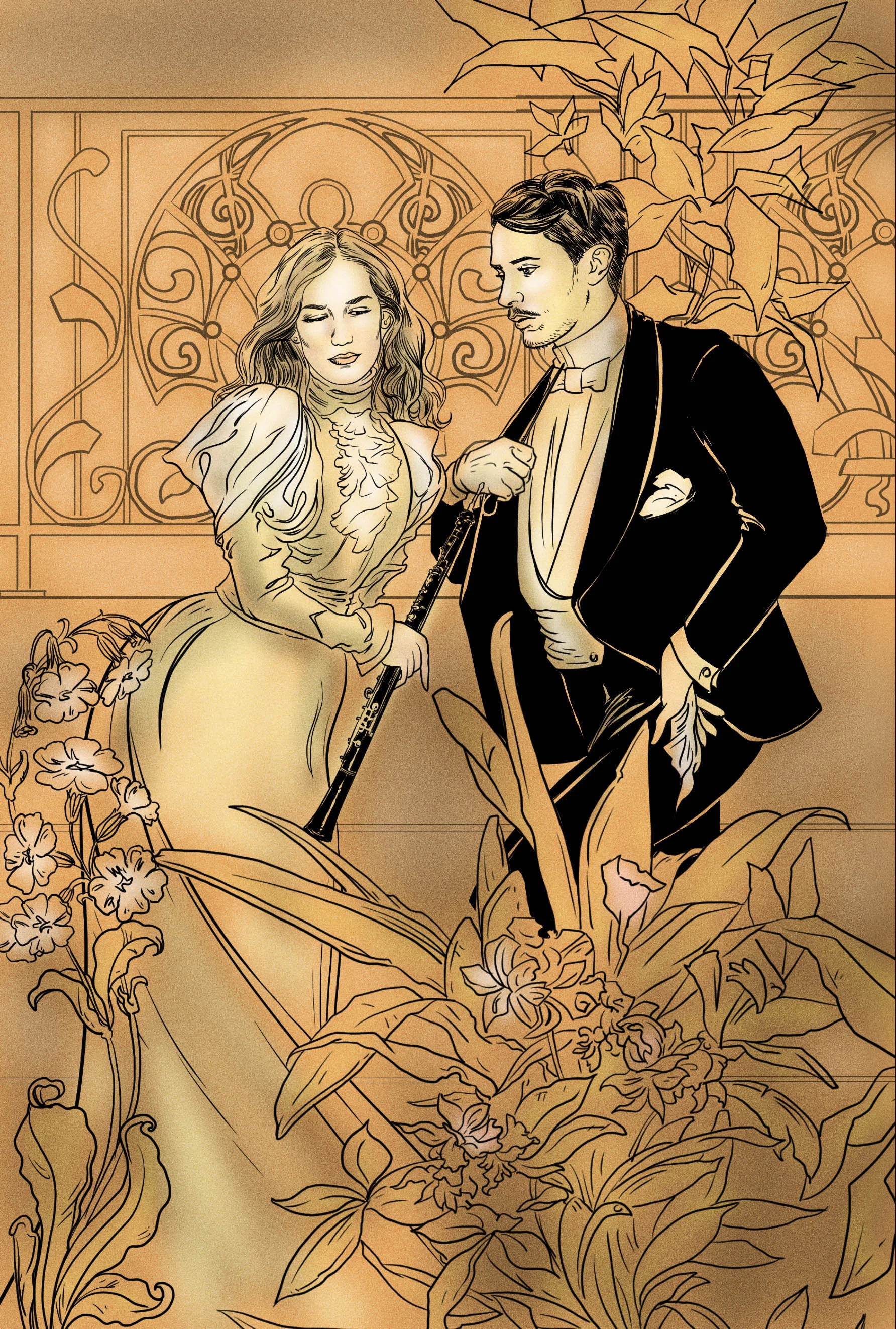 Mozart in the Jungle - Mucha Style