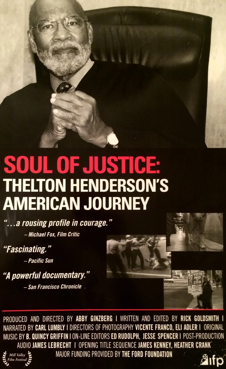 SOUL OF JUSTICE: Thelton Henderson’s American Journey DVD