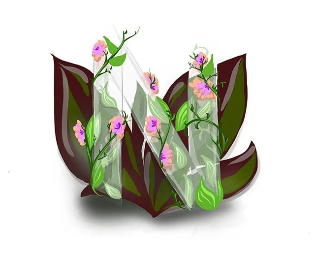 N for Not having time to draw letters cause you have to run to work in the rain. 
#n #36days_n #36daysoftype #36daysoftype05 #lettering #type #typography #illustration #floral #glass  #goodtype #typism #3d #typespire #betype #typegang #artoftype #handmadefont #thedailytype #vines #flowers #monday #letterN #doodle #thedesigntip #inspiration #botanicalgarden