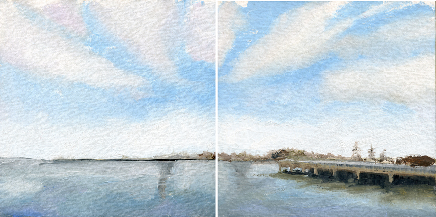Erie Basin Diptych 1