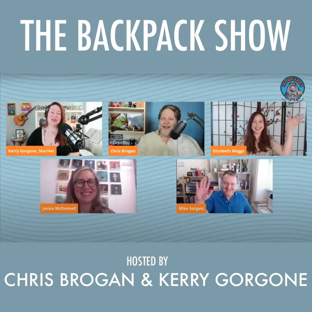 Elizabeth Meggs, Michael Sorgatz and Janice McDonnell are on the Backpack Show