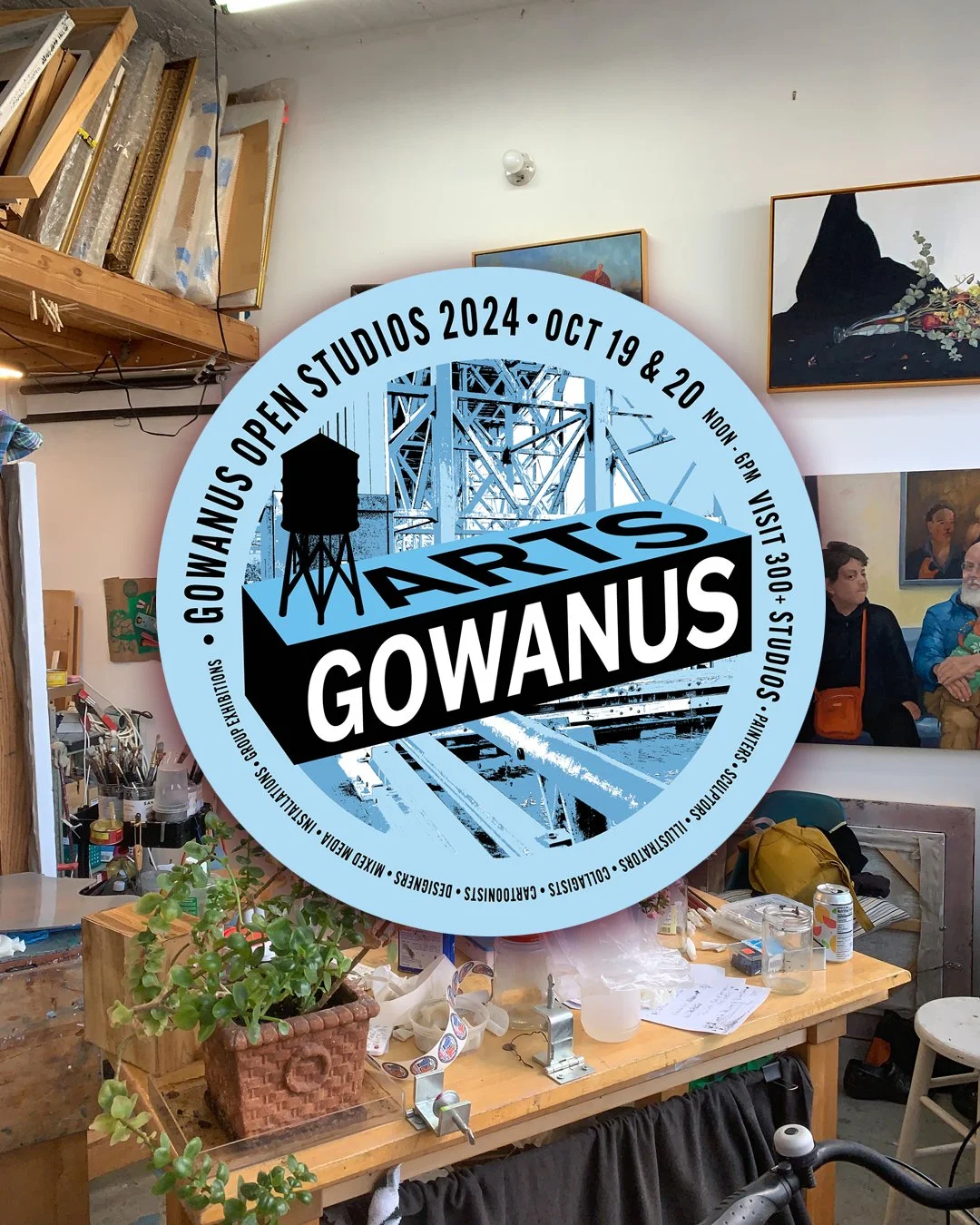 28th Annual Gowanus Open Studios—Oct. 19th-20th