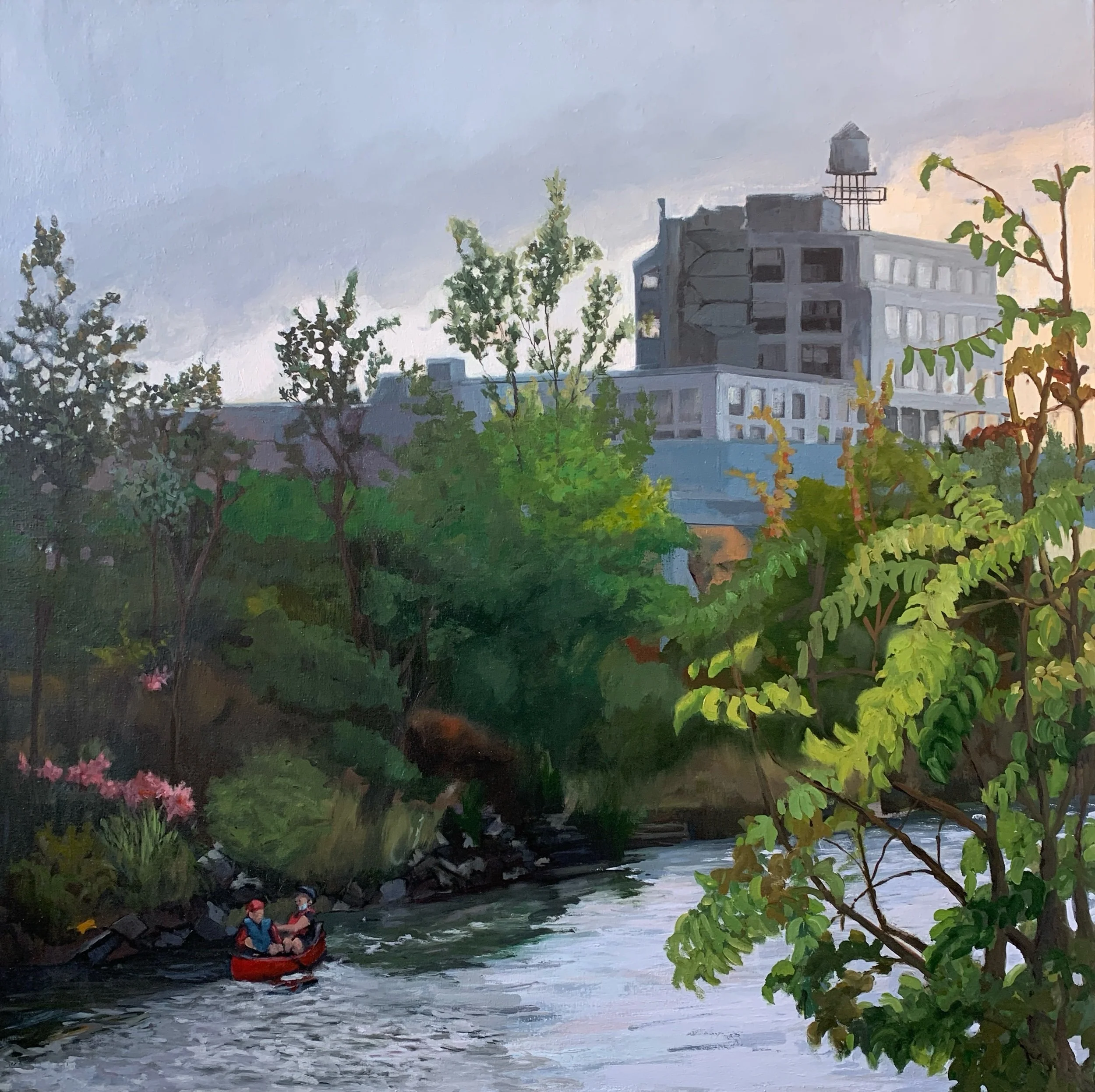 Overshadowed 36”x 36”