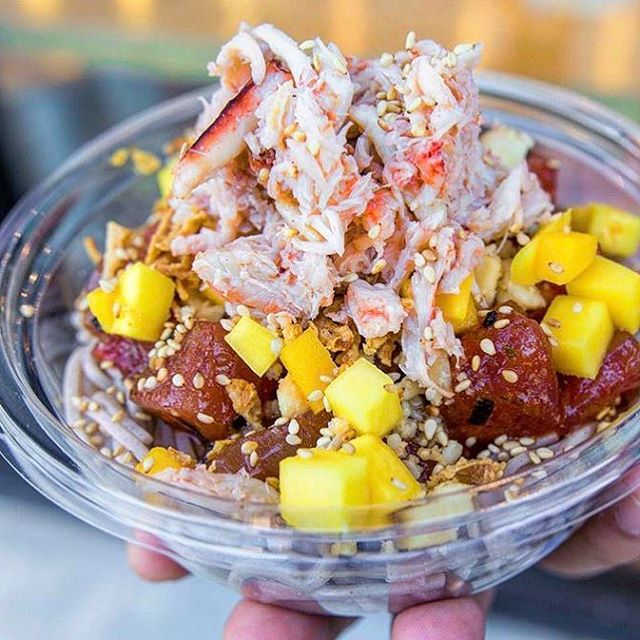 So much crab meat, you'd think it's more than just a topping 😳🦀
#northshorepoke 🐟