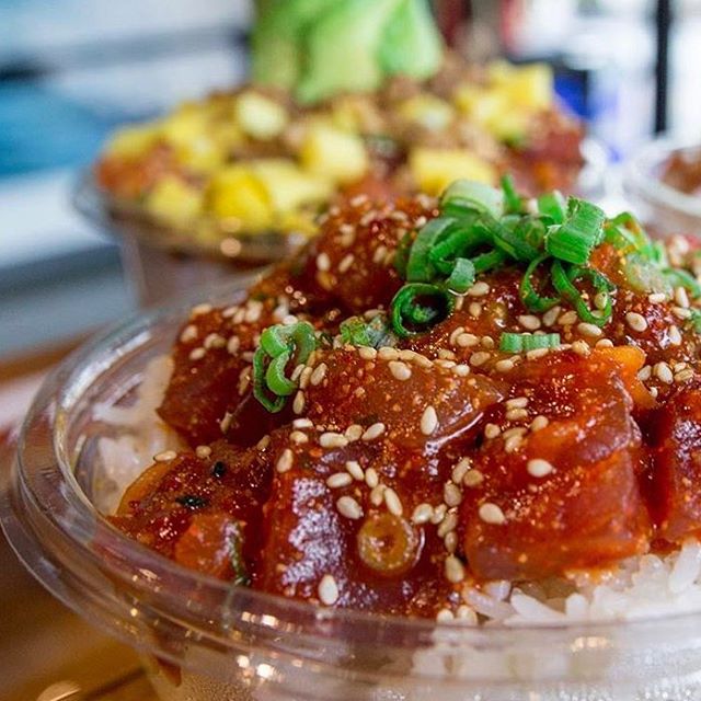 Come get a taste of the islands! 🏝 We serve the best tasting pok&eacute; on the mainland!
#northshorepoke 🐟