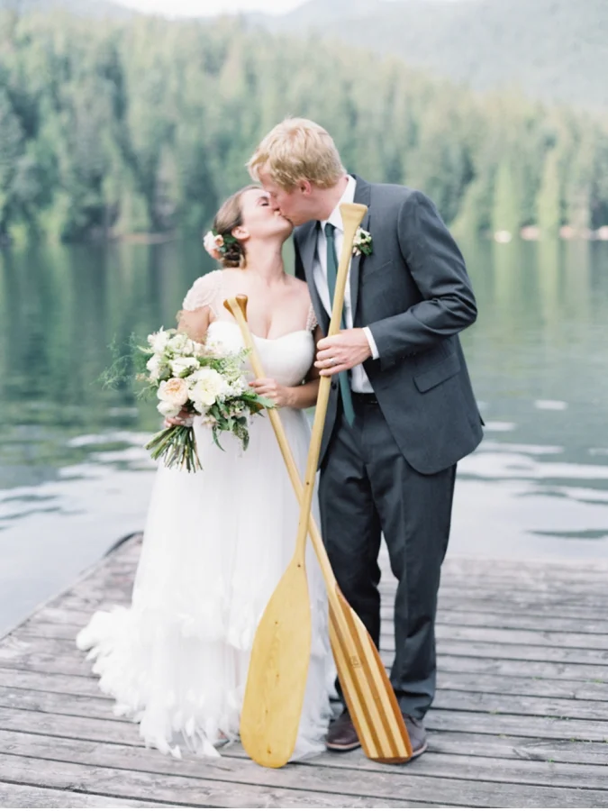 Sweet Sasamat Camp-Themed Wedding