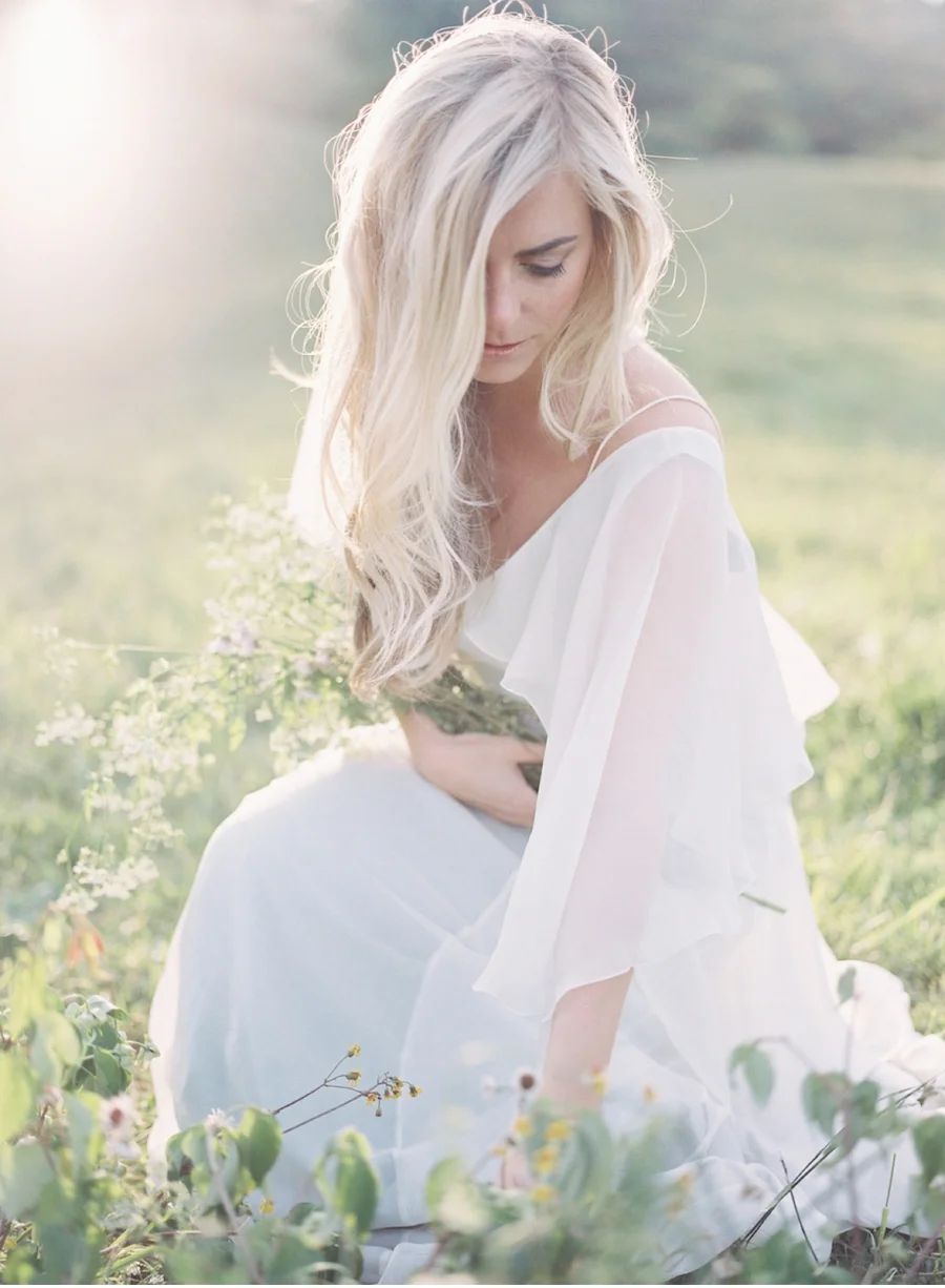 Bride's Anticipation in the Mountains of North Carolina