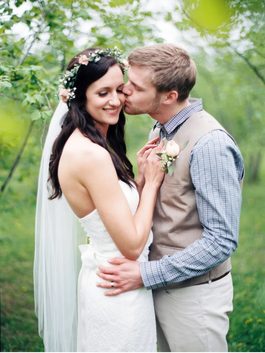 Okanagan Orchard Wedding in Spring