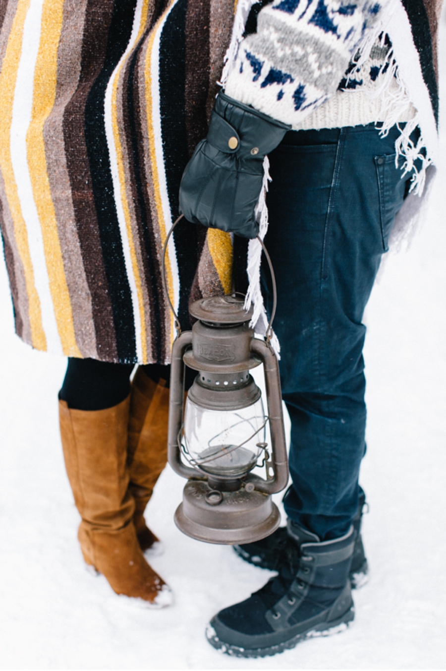 Styled-Canadian-Winter-Engagement-Session