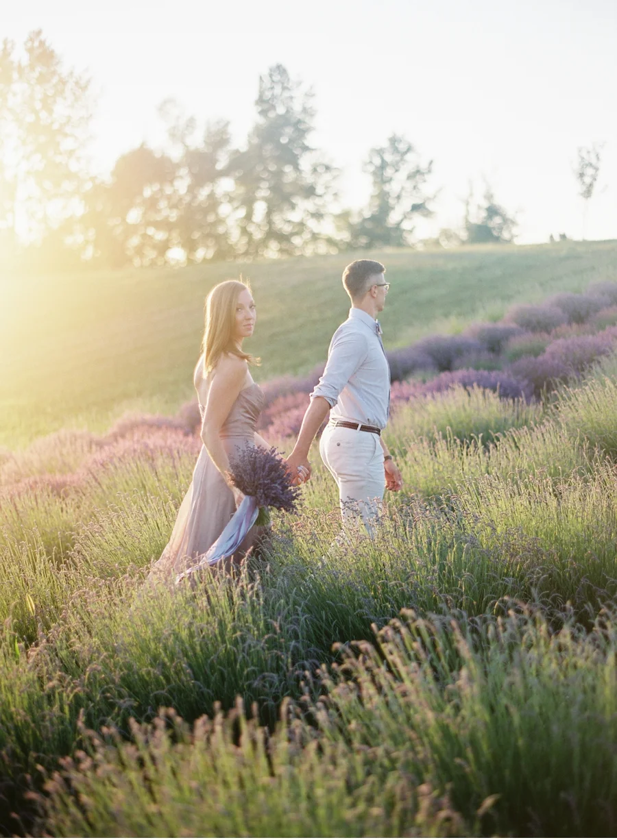 Lavender Farm Wedding Inspiration