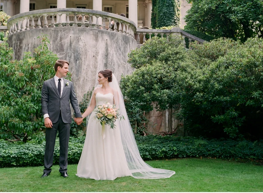 Outdoor Manor Wedding in Vancouver