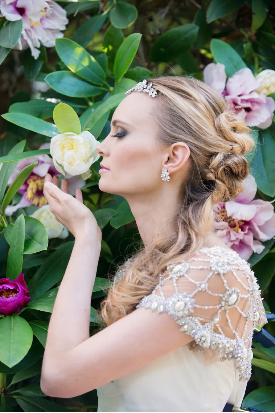 Sumptuous Gardens and Luxe Gowns