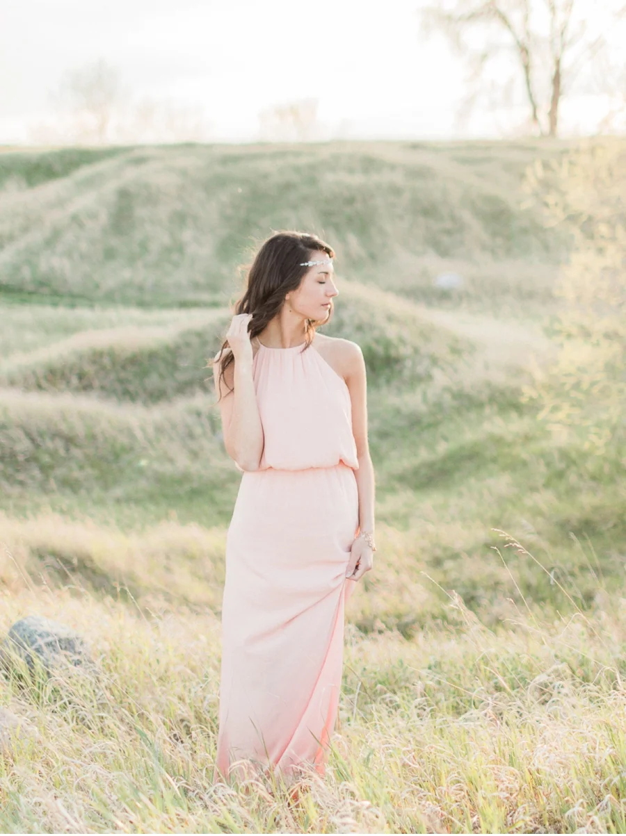 Soft Prairie Inspiration at Dusk