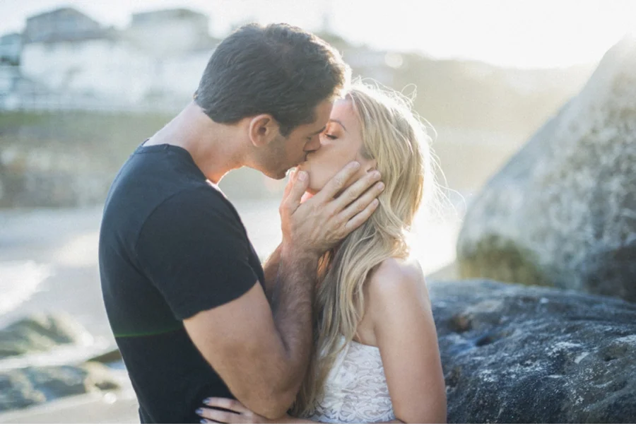 Australian Engagement Session on Bondi Beach