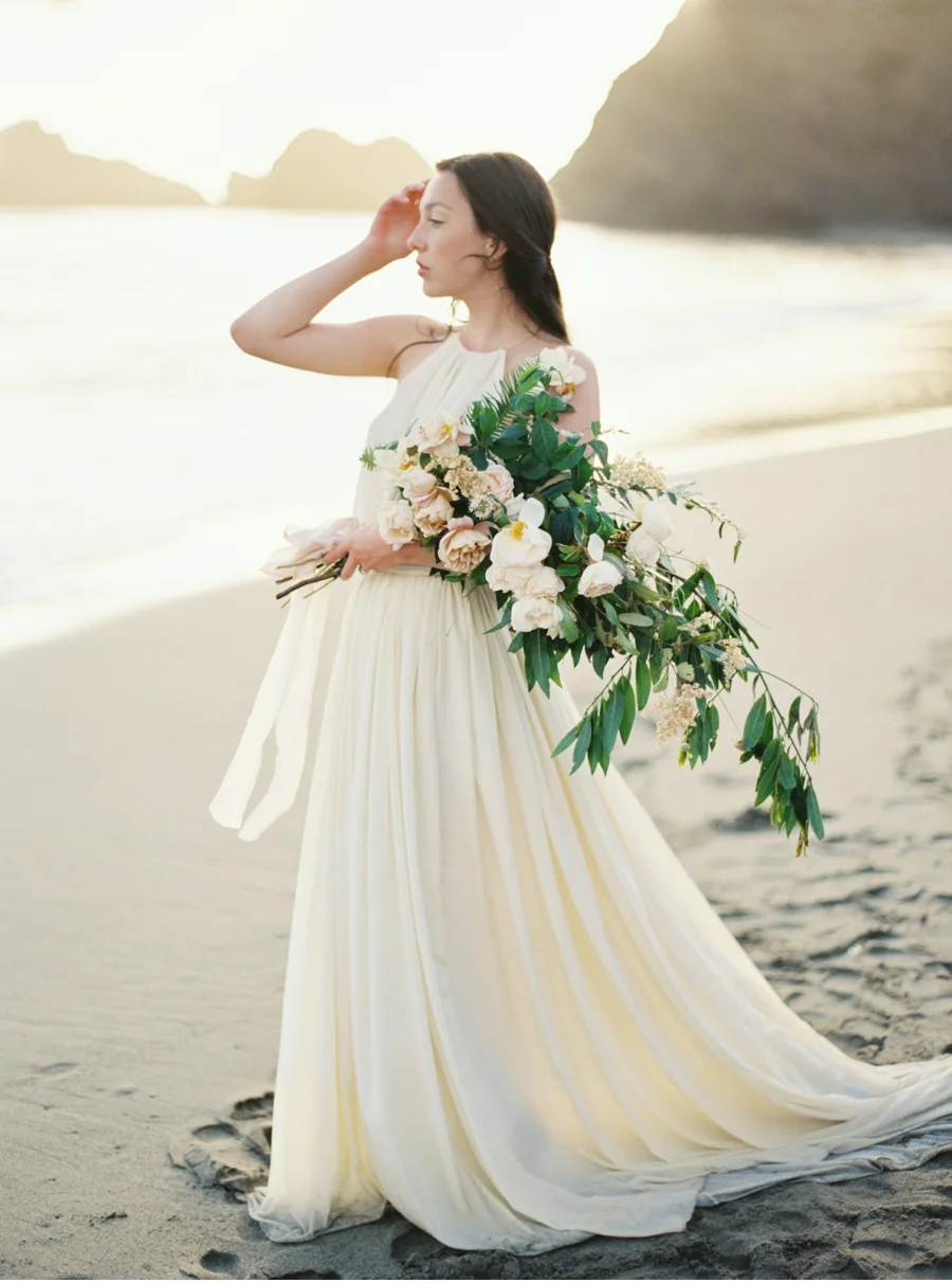 Organic Coastal Wedding Inspiration