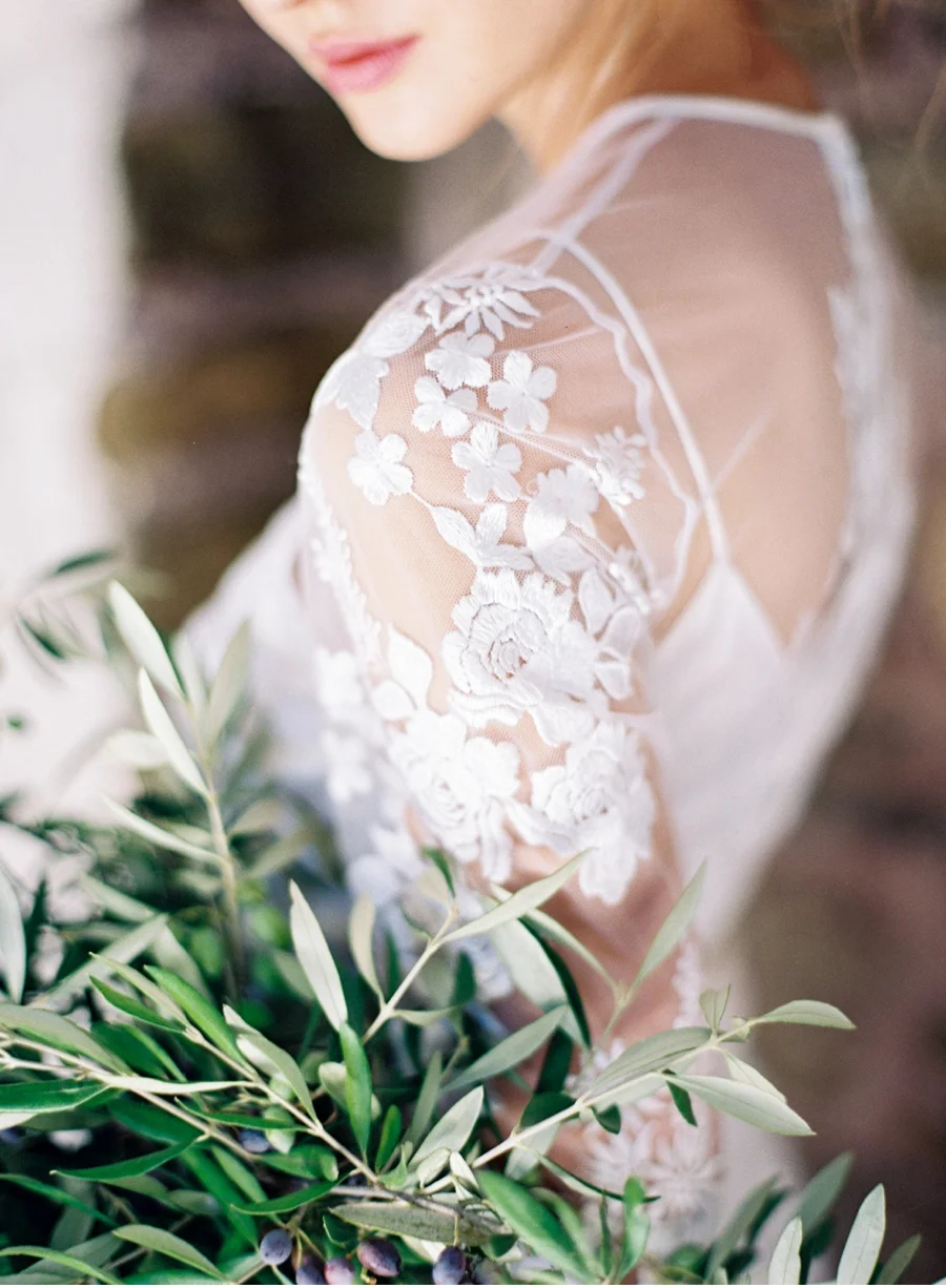 Grecian Church Wedding Inspiration