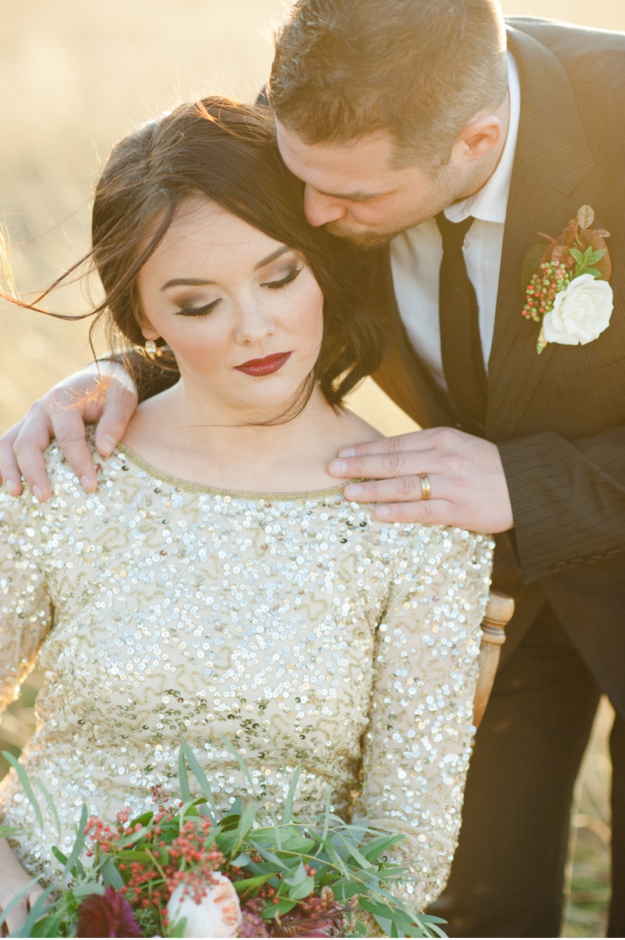 Gold-Sequins-and-Prairie-Wedding-Inspiration
