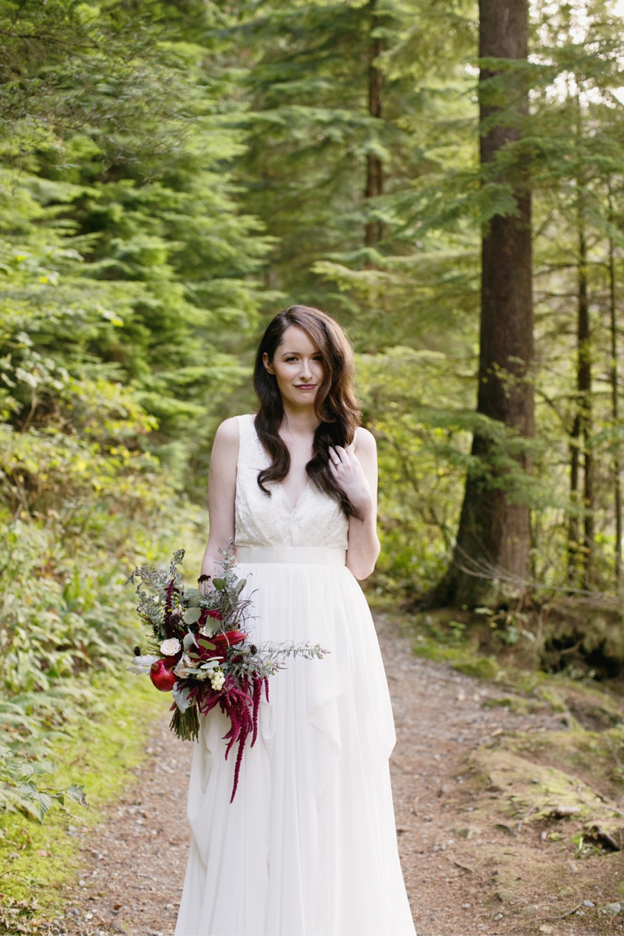 Red-and-Fuscia-Bridal-Bouquet