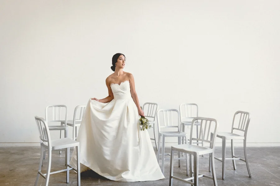 Modern Monochrome Wedding Details