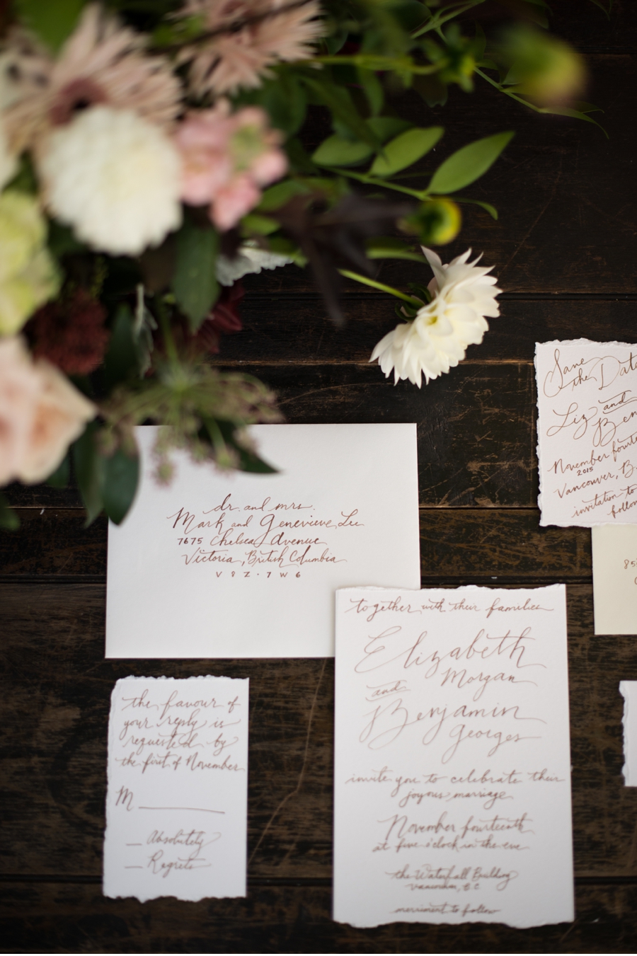 Hand-scripted-wedding-invitation-suite