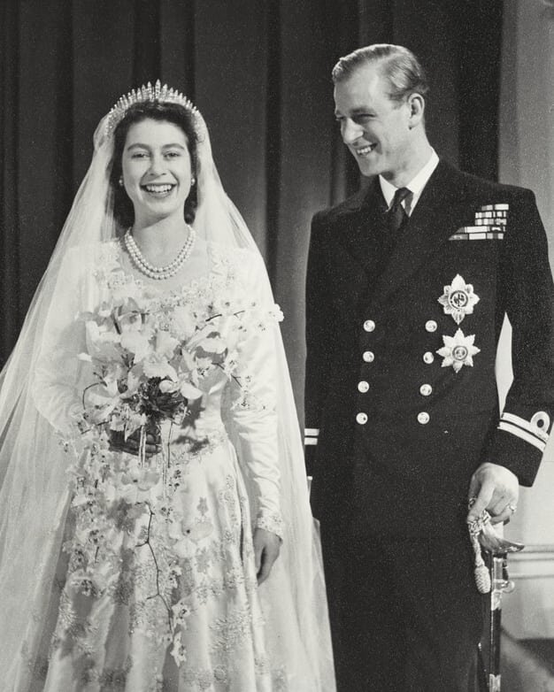 One can only hope we get to spend 70 years side by side with our loves. May His Royal Highness Prince&nbsp;Philip,&nbsp;Duke of Edinburgh, Rest in Peace. #princephilip 

Here are a few things you might not have known about their wedding: 

1. The Que