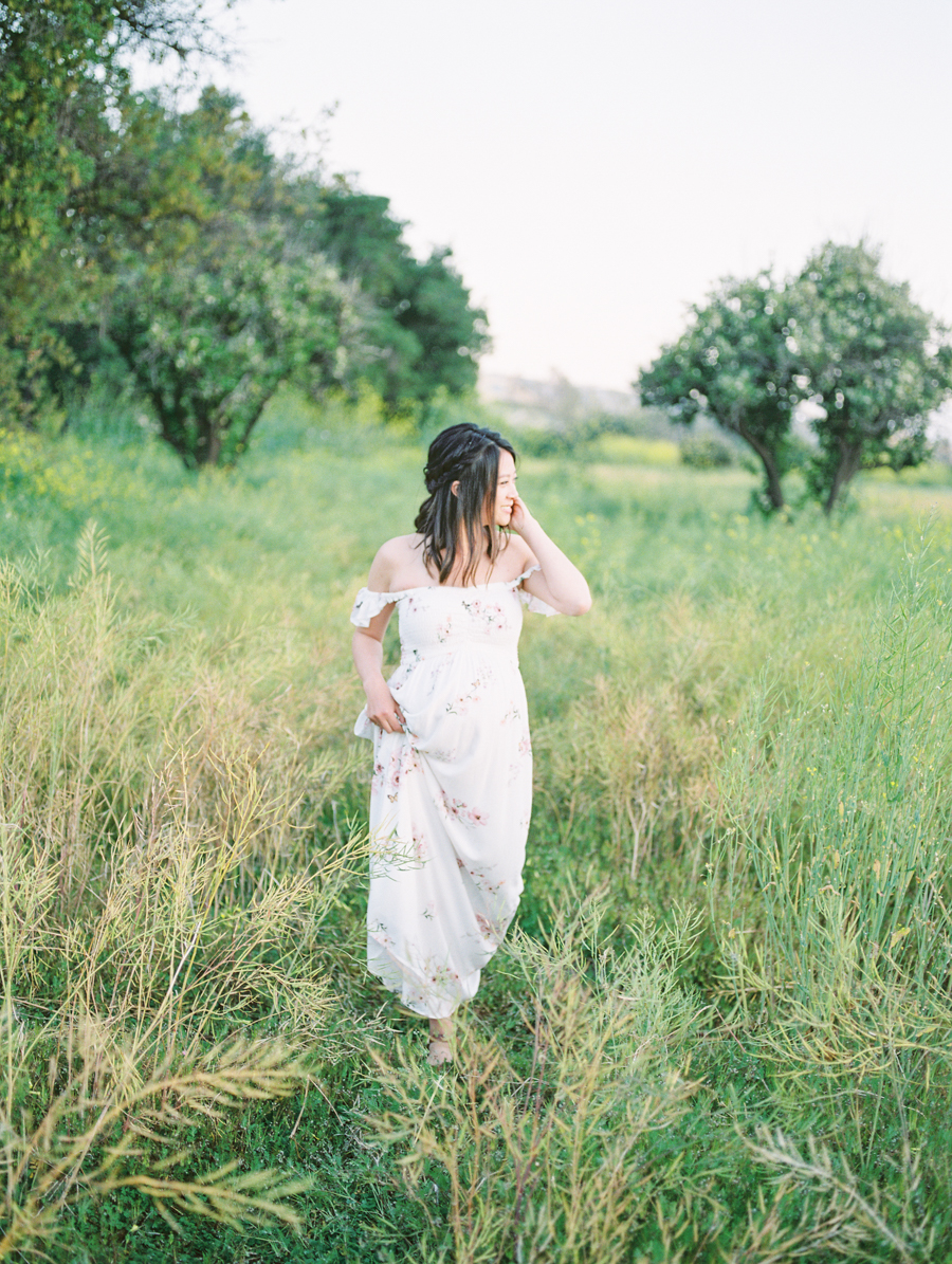 Maternity Portrait on film 