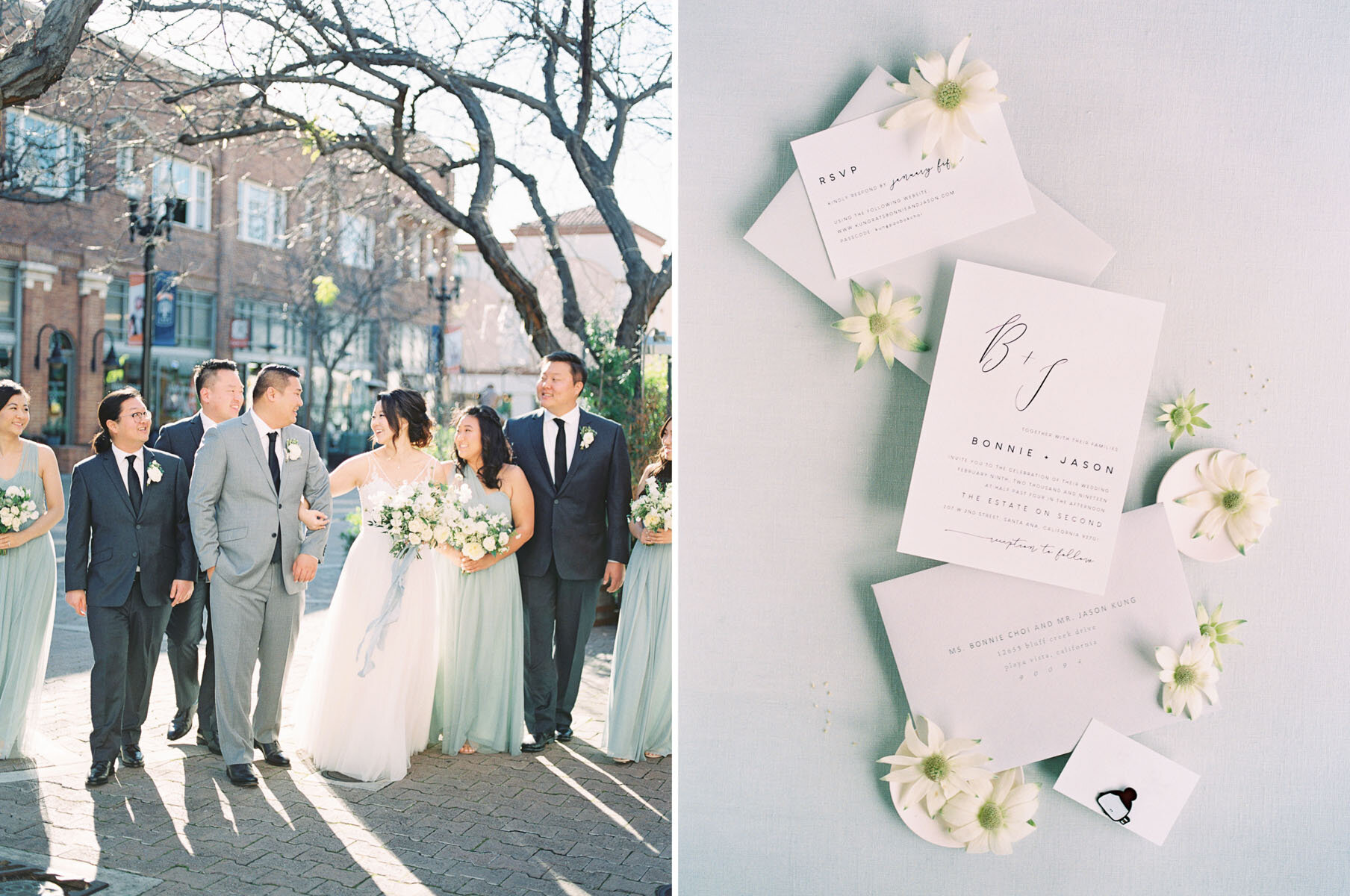 Modern and Romantic Wedding at the Estate on Second