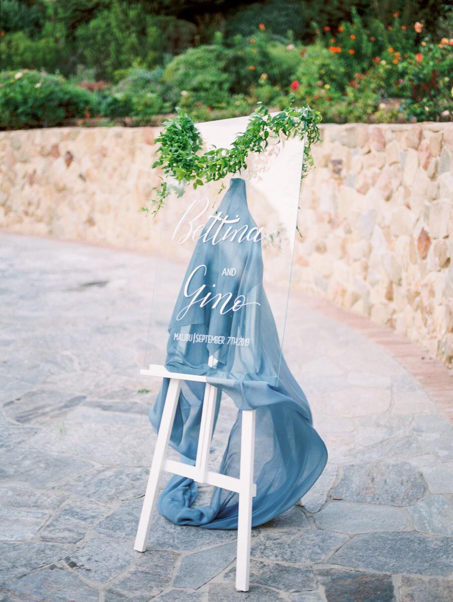 Wedding Welcome Sign 