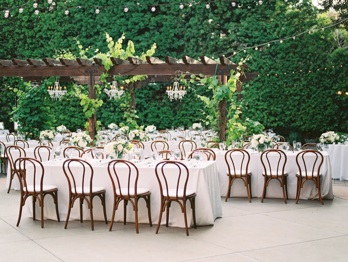 Wedding Reception is Franciscan Gardens