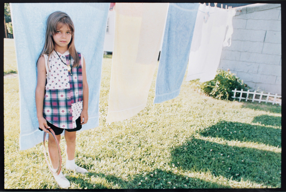 A picture I took of Rachael about 20 (yikes!) years ago at our grandma's house.
