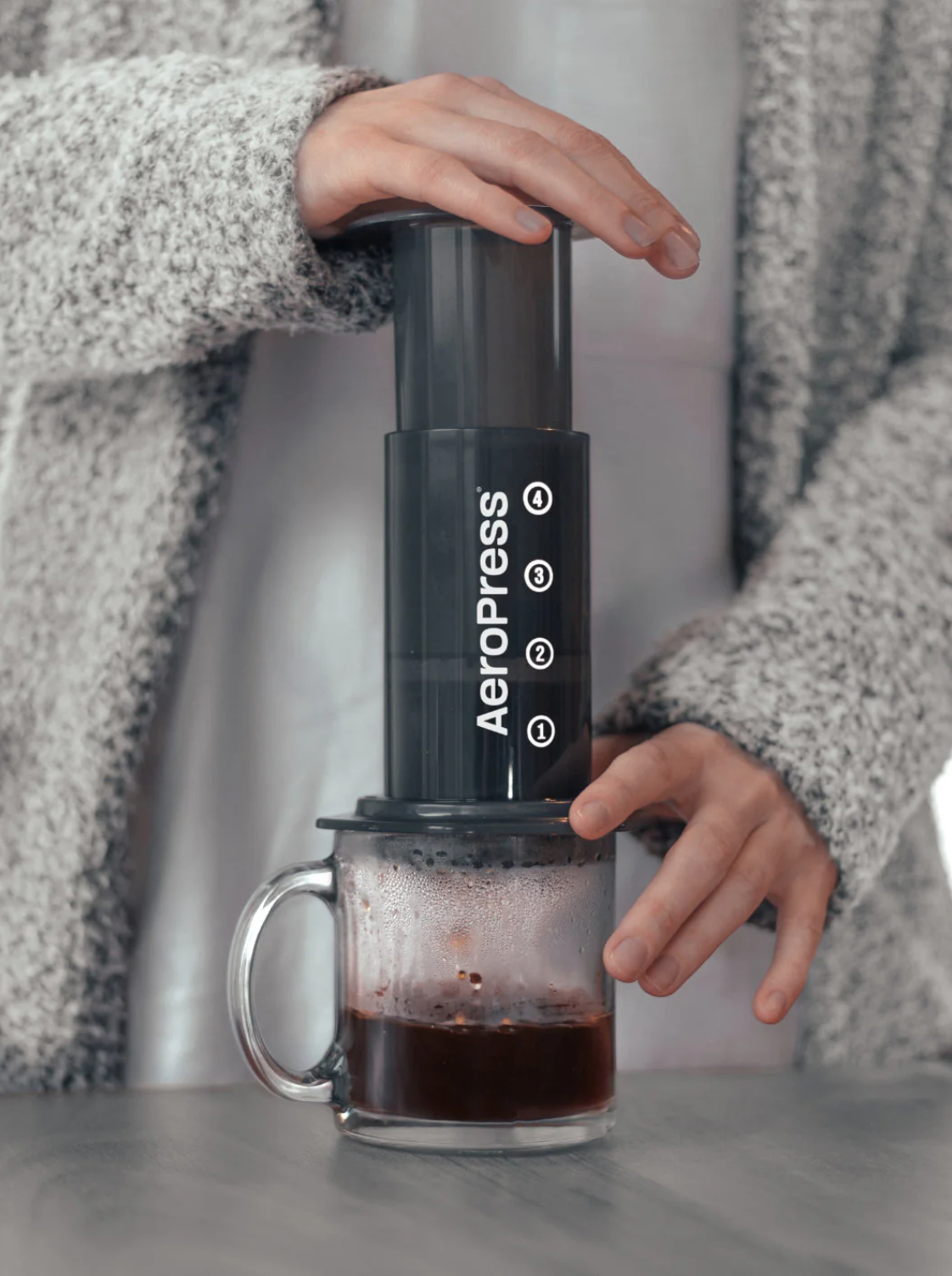 Coffee with an Aeropress