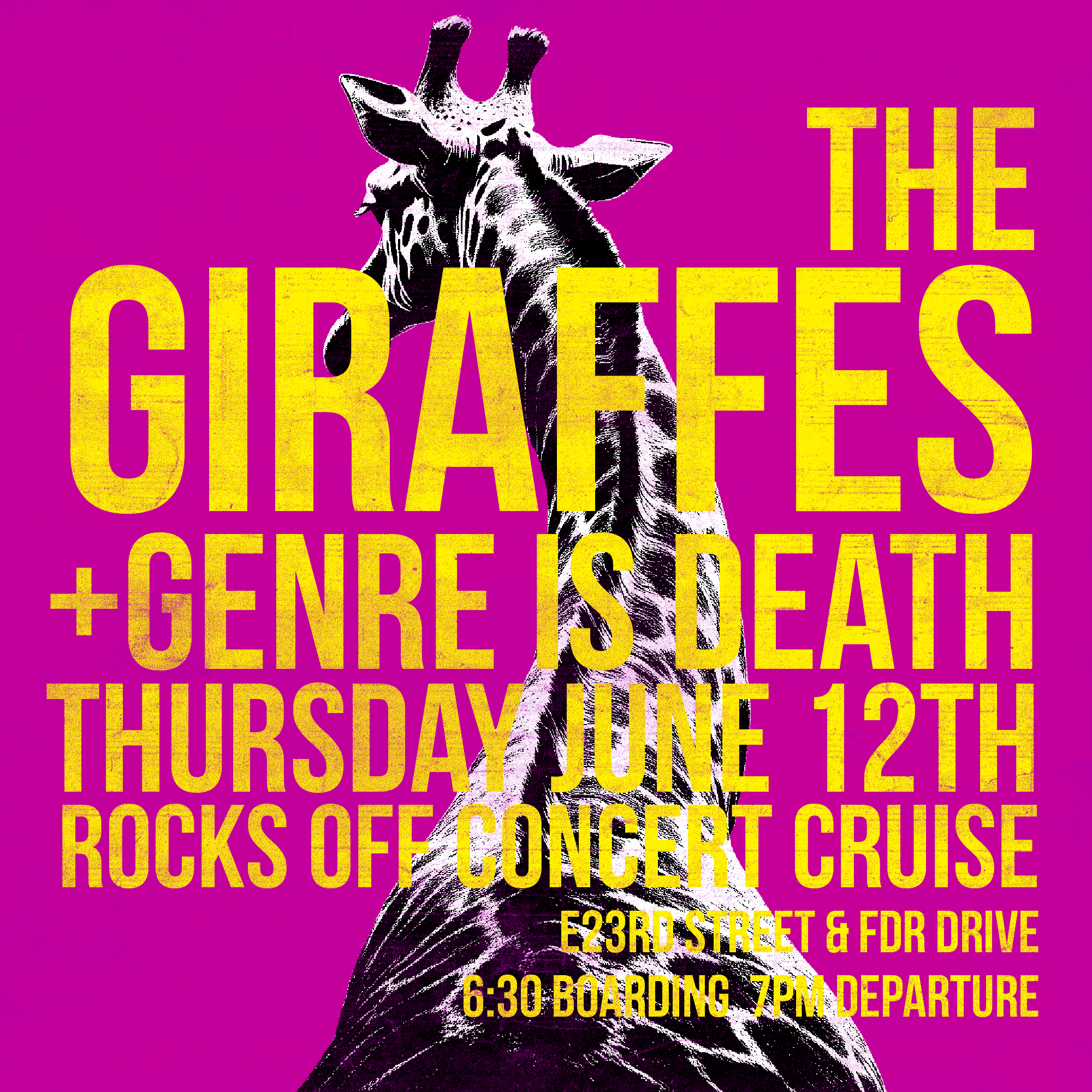 Boat show Friday 6/13 w Genre is Death