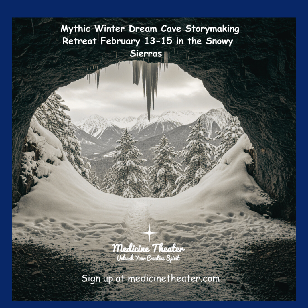Mythic Winter Dream Cave Story-making Retreat in the Snowy Sierras