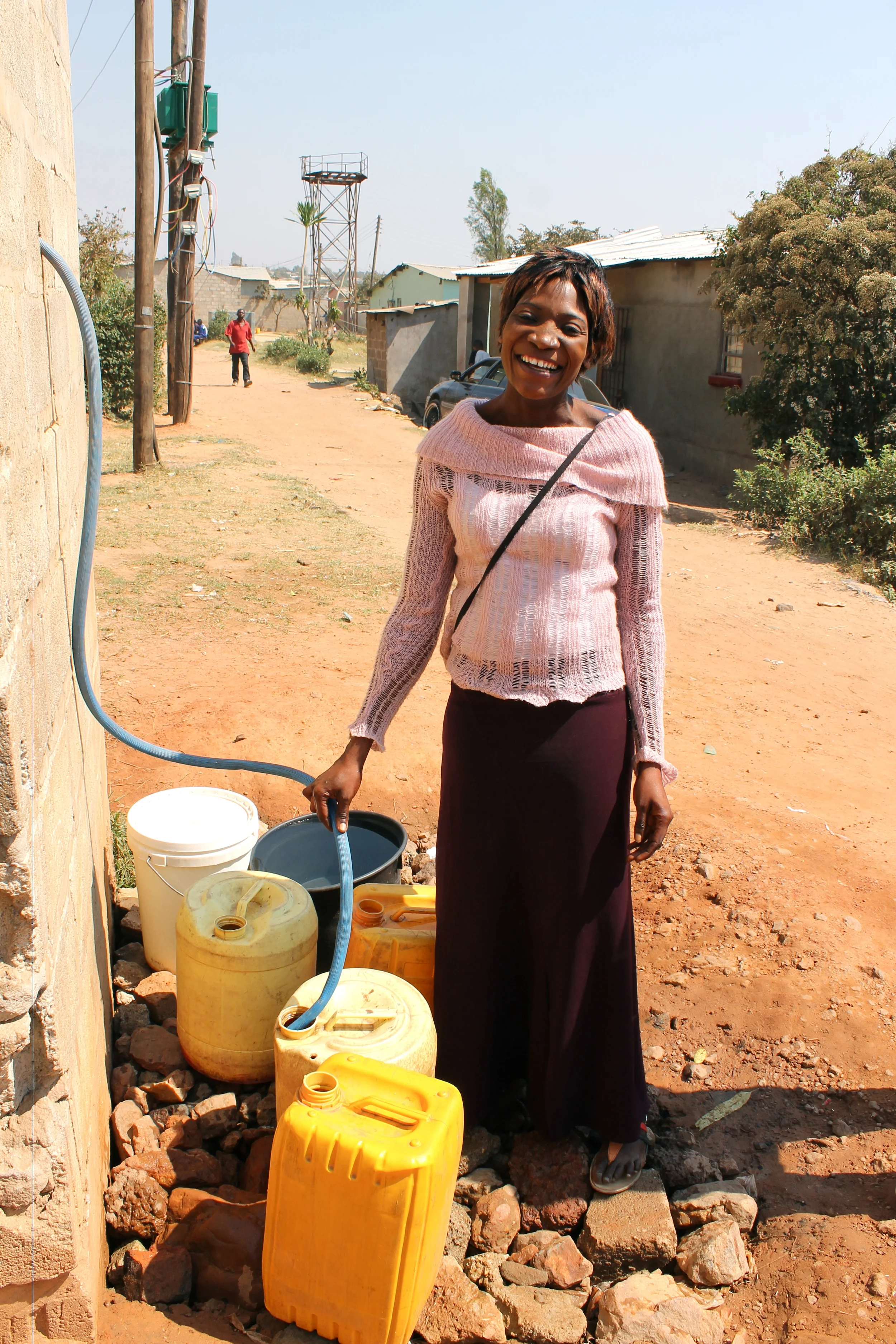 (As if you needed another reason to be a part of this project, you should know that this well also provides an income for Yvonne who is now employed as our Well Attendant. Just keeps getting better, friends!)