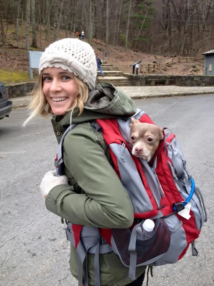 Meredith with her adorable pup, Rocco