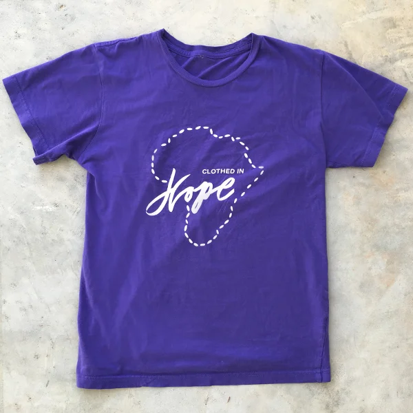 Logo T-shirt: Purple