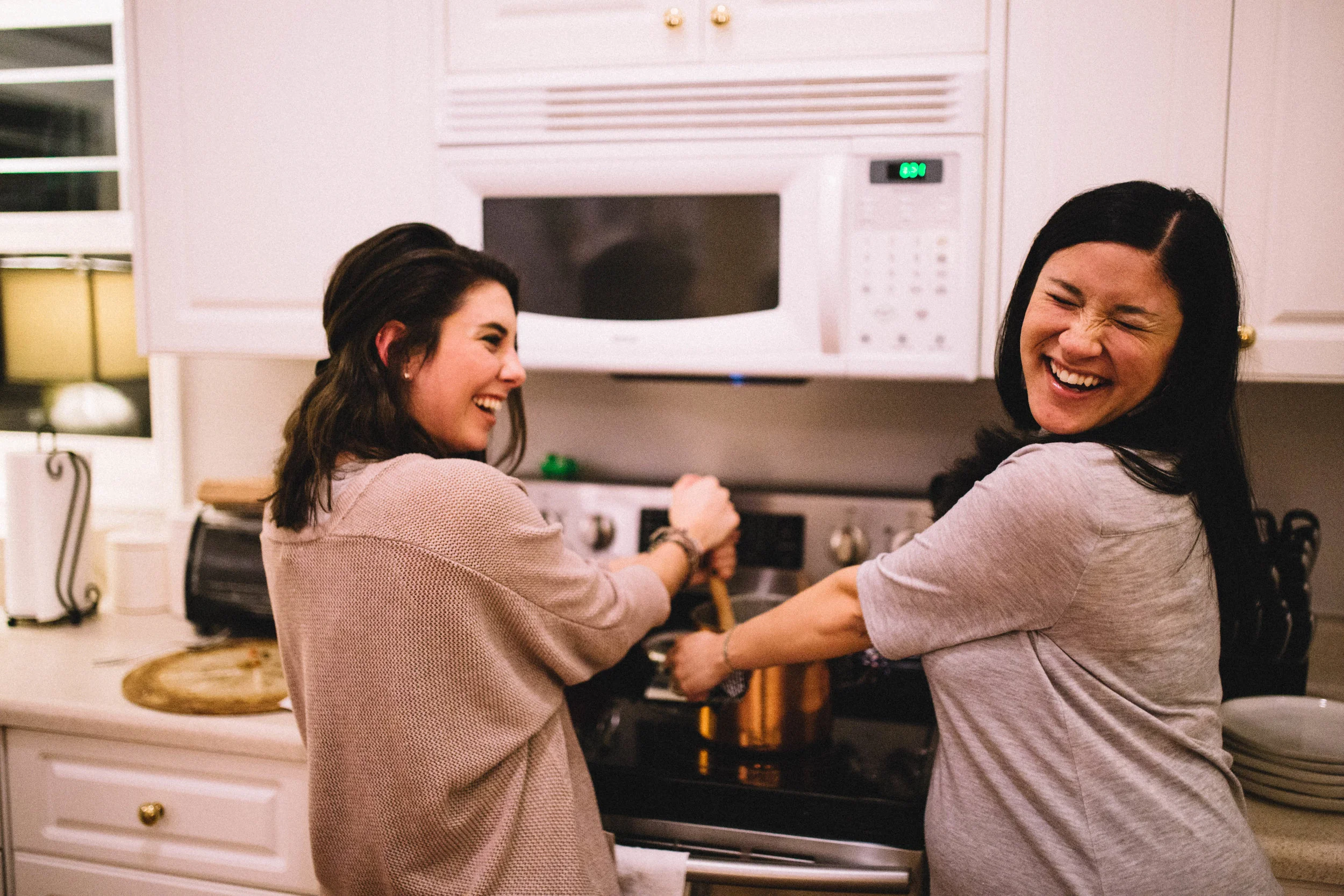 Making the nshima together was so fun! If we had to make this every day, there would be no need for tricep dips at the gym, hah!
