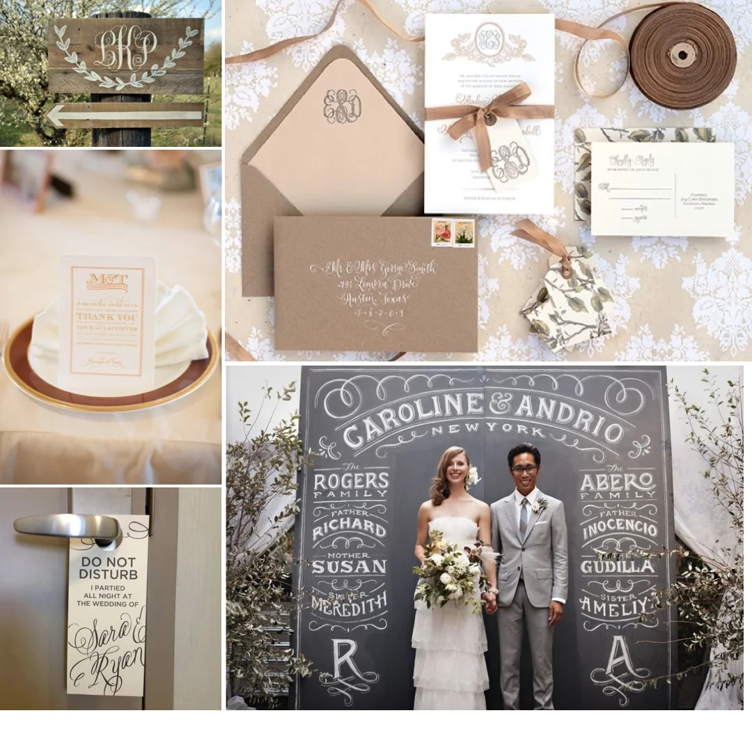 Personalized Wedding Details