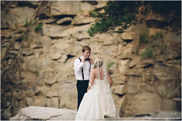 First Look - Crystal Stokes Photography