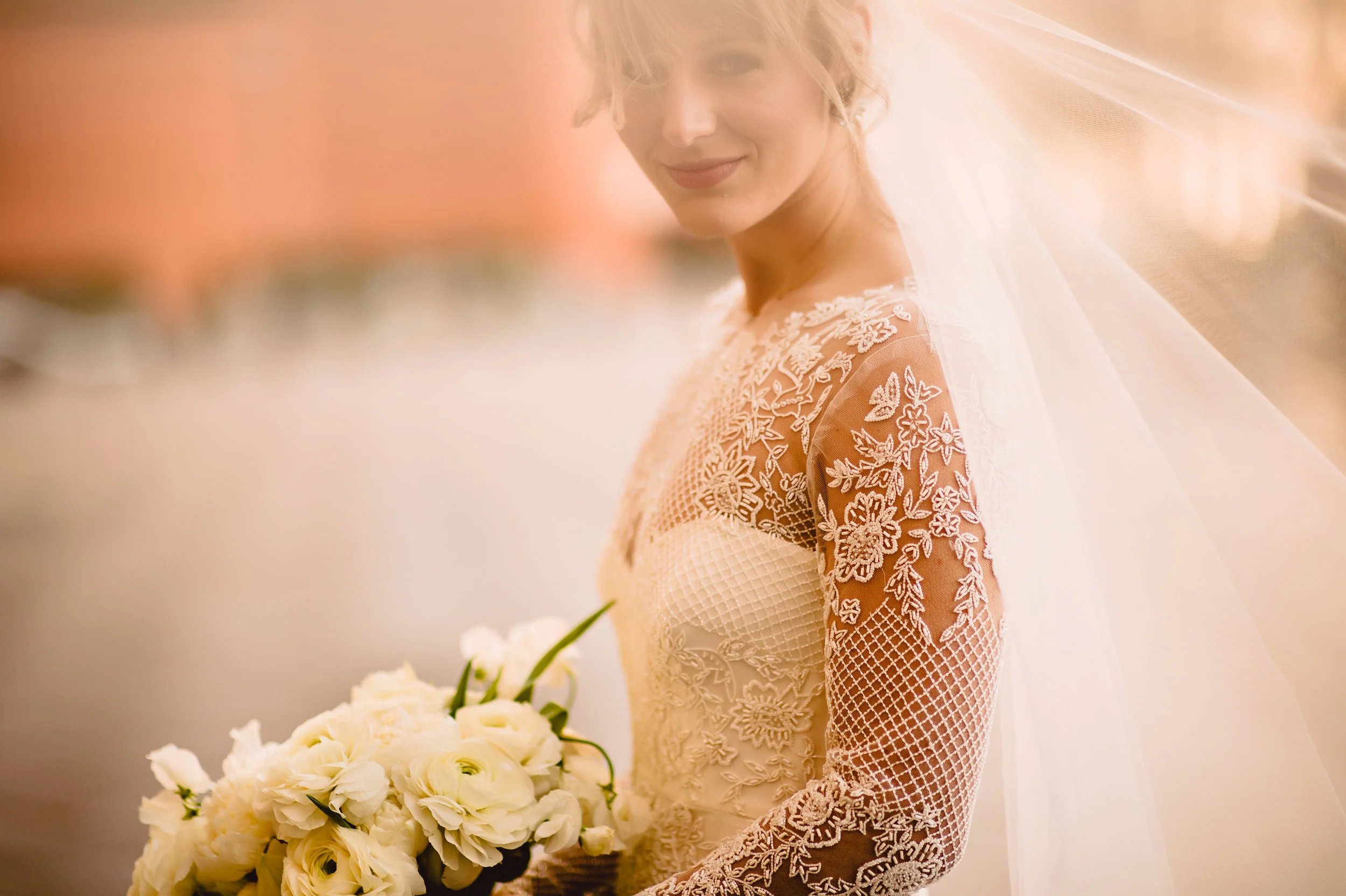 Photography by Crystal Stokes Photography , Gown by Monique Lhuillier