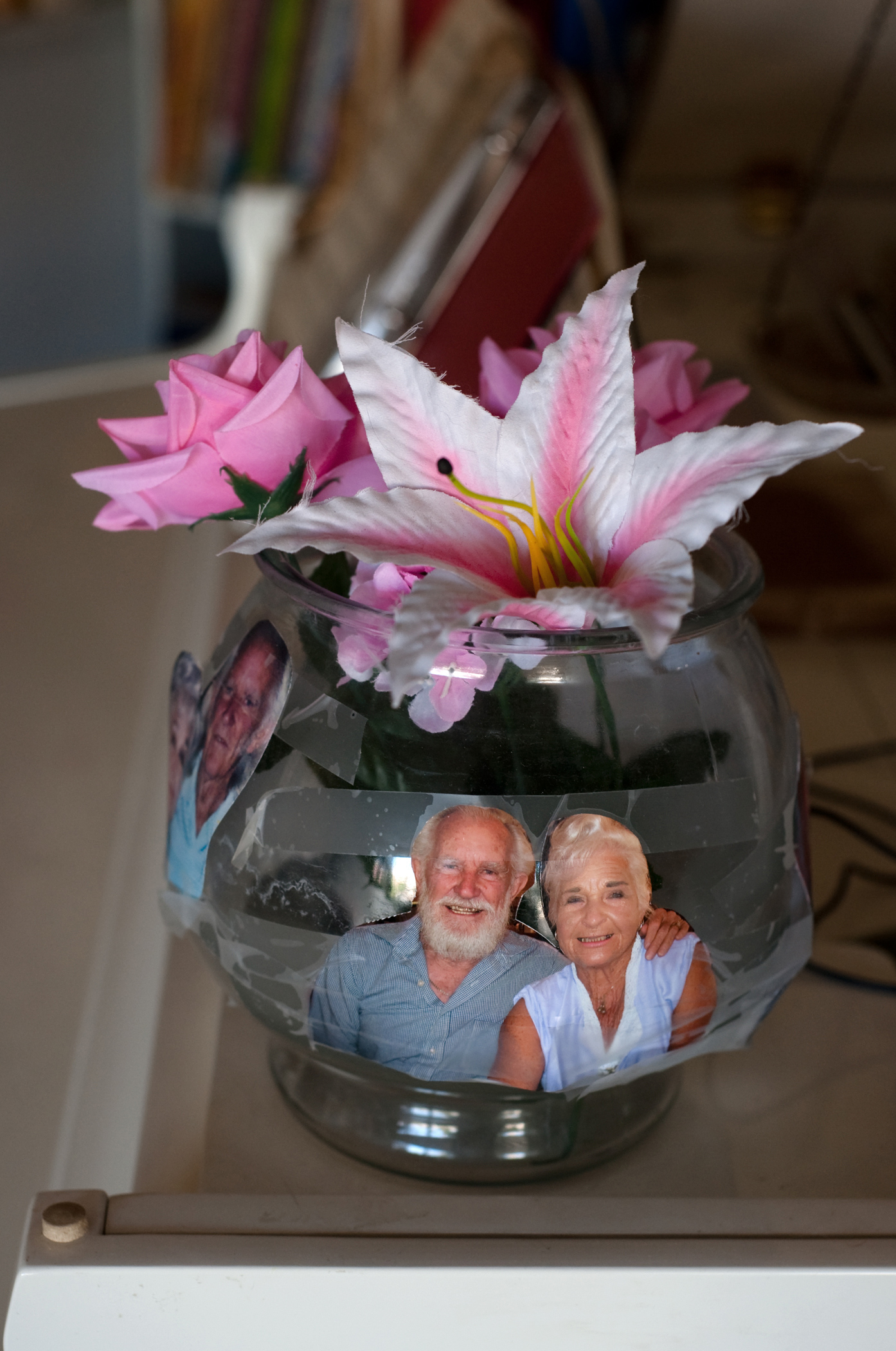 Thelma’s Vase I fell in love for the first time four years ago. With Swede I had my teenage years, which I never had. He has the prettiest blue eyes. When he walks through my door, my whole body just warms up. This is a beautiful feeling, but when he is not there it is a terrible feeling. 