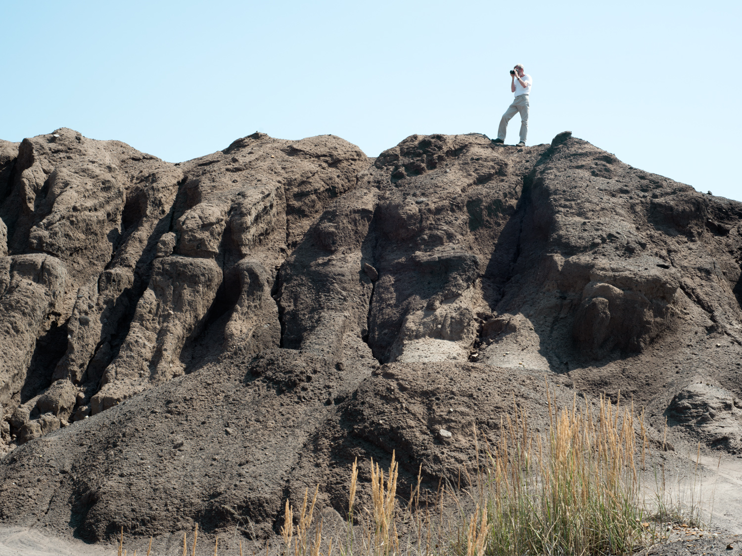  Tourist&nbsp;  The post mining landscape has served many times as backdrop for movies and television shows. Visitors are also often drawn to its particular appearance. 