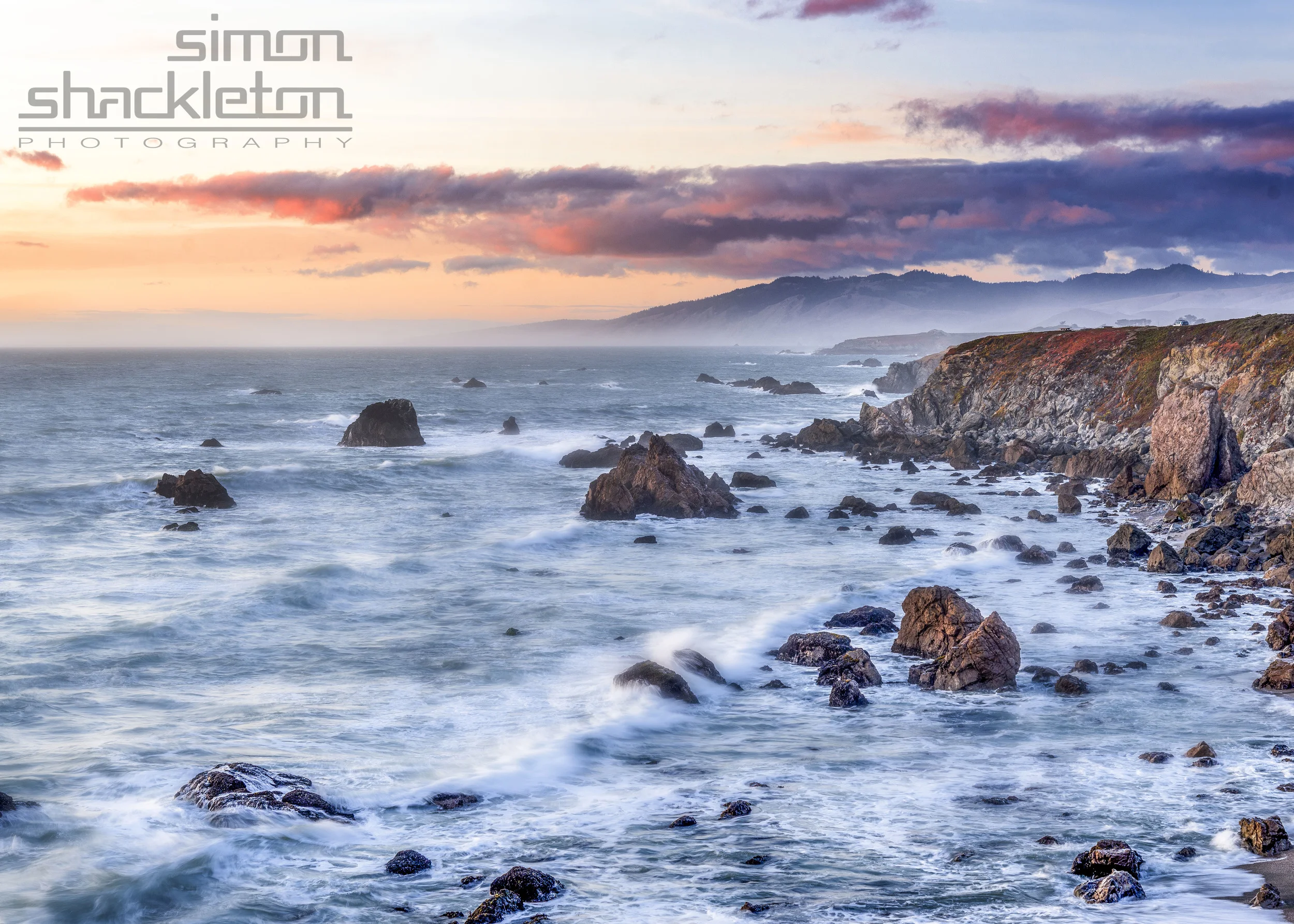 Northern California, in the dying of the light.