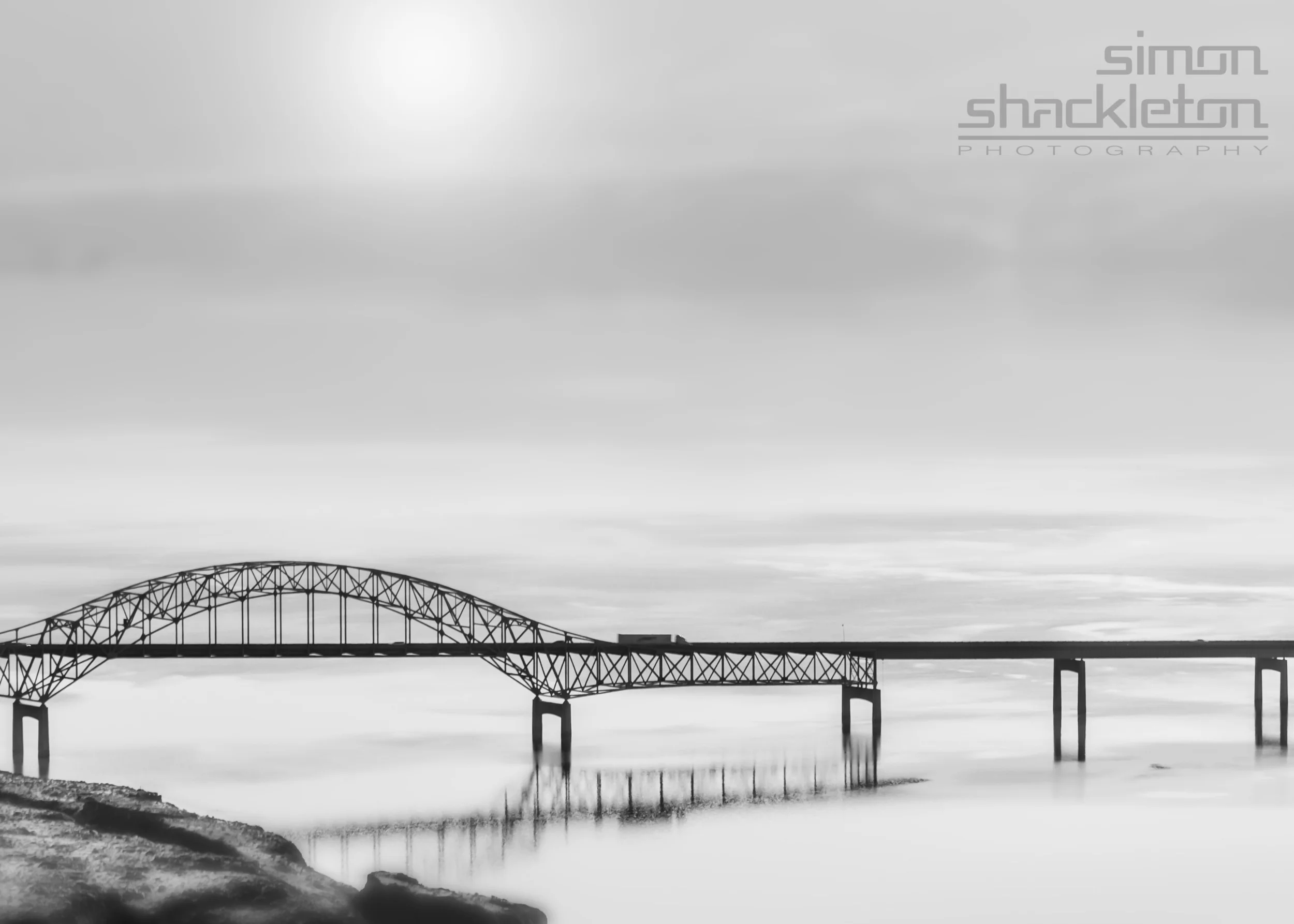 On the bridge ... 